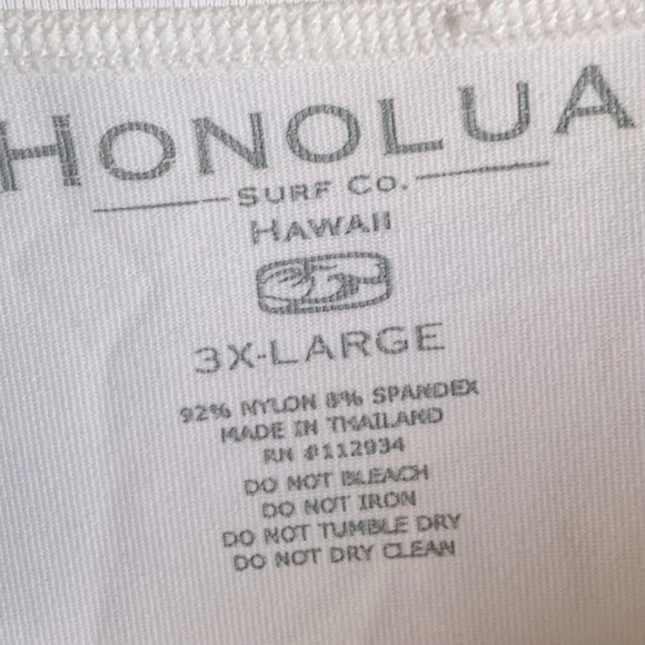 Honolua Surf co. Hawaii Men’s Rash Guard Size 3X-Large - Picture 4 of 9